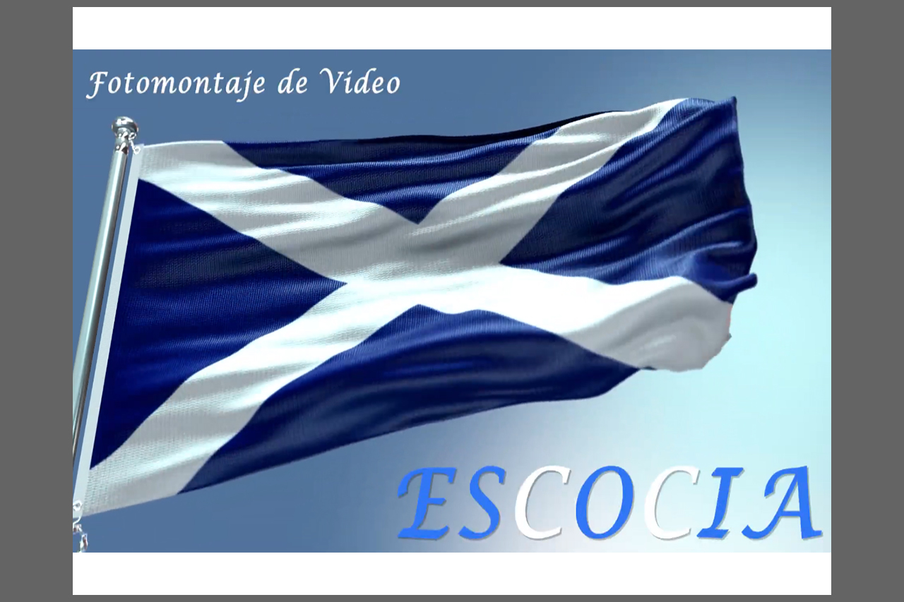 Video Sobre una secuencia de imagenes de Escocia y con musica